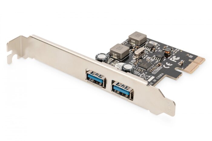 USB PCI Express Add-On Card USB3.0, 2-Port A/F, 1x LP Bracket, NEC UPD720202