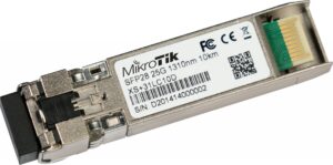 Mikrotik XS+31LC10D Network Transceiver Module Fiber Optic 25000 Mbit/s SFP28 1310 nm