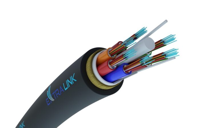 Fiberhome XOTKtsdD 72F Fiber Optic Cable, ADSS, 2.7kN, 72J, G652D, 10 ...