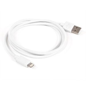 1.0 Meter (39") NewerTech Lightning to USB 2.0 Cable. White. Premium Quality & Durability.