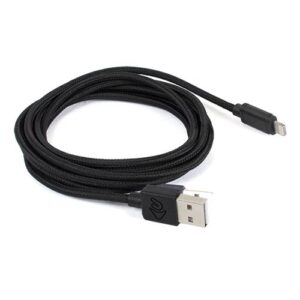 2.0 Meter (78") NewerTech Lightning to USB 2.0 Cable. White. Premium Quality & Durability.