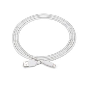 2.0 Meter (78") NewerTech Lightning to USB 2.0 Cable. White. Premium Quality & Durability.