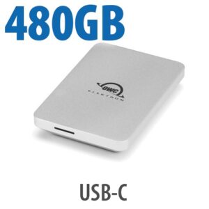 480GB OWC Envoy Pro Elektron ultra compact USB-C 10Gb/s dust & water resistant rugged - Read/Write over 1000MB/s