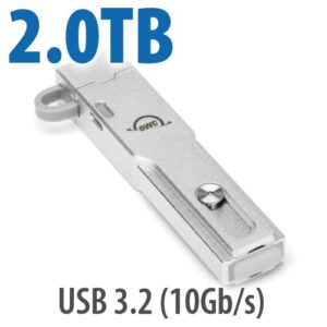 2.0TB Envoy Pro mini thumbdrive profile SSD with lanyard