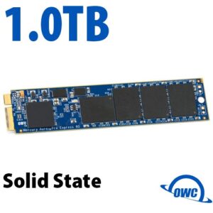 1.0TB OWC Aura Pro 6Gb/s SSD for MB Air (2012). High performance internal flash storage featuring lower power