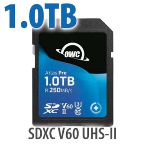 1000GB OWC Atlas Pro SDXC UHS-II V60 Media Card