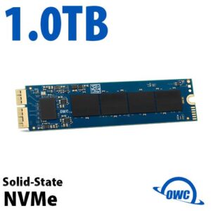 1.0TB Aura Pro X2 SSD Gen4 (Blade Only) for MB Air (Mid 2013 - 2017), MB Pro (Retina, Late 2013 - Mid 2015), and Mac Pro (Late 2013) replace OWCS3DAPT4MB10