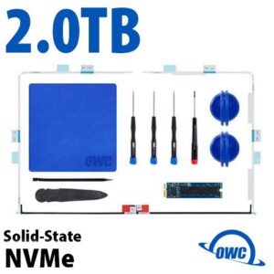 2.0TB OWC Aura Pro X2 Gen4 NVMe SSD Upgrade Solution for select 27" and 21.5" iMac models (Late 2013 - 2019) replace OWCS3DAPT4MA20K
