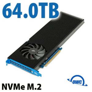 Accelsior Pro 8M2 64TB with Softraird