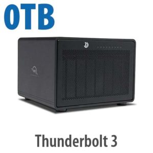 OWC ThunderBay 8 RAID Ready 8-Bay External Storage Enclosure with 2x TB3 Ports with Softraid for OWC, RAID 0/1/4/5/1+0