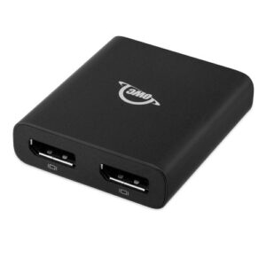 OWC Thunderbolt 3 to High Performance Dual Display Port 4K/5K/8K Adapter