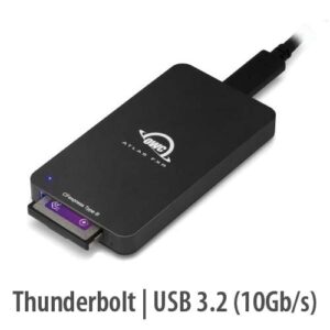 OWC Atlas FXR Thunderbolt + USB CFExpressB Reader