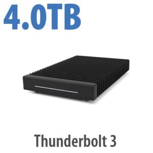 4.0TB OWC ThunderBlade Ultra High-Performance Thunderbolt 3 Storage Solution. Extreme performance external SSD. Includes Thunderbolt 3 cable.