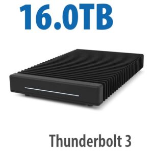 16.0TB OWC ThunderBlade Ultra High-Performance Thunderbolt 3 Storage Solution. Extreme performance external SSD. Includes Thunderbolt 3 cable.