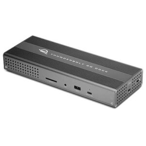 OWC 11-PortThunderbolt 4 Go Dock for Mac & Windows, 2.5GB Network!, built-in power supply