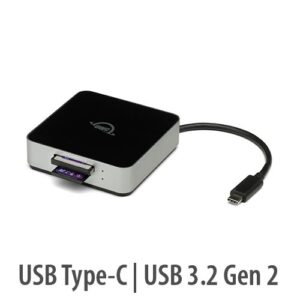 OWC USB-C Dual-slot CFexpress Type B and SDXC UHS-II Card Reader