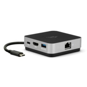 OWC 6-Port Travel Dock 100W- Space Gray (ethernet)