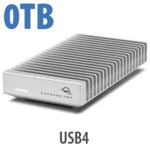 OWC Express 1M2 USB4(80Gb/s) Bus-Powered Portable NVMe