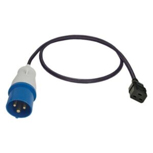 כבל חשמל לשרת CEE 3X16A/C19 באורך 3 מטר - TE-CABIL-07